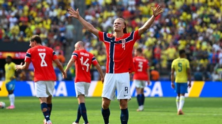 Noruega dio el golpe del Mundial: elimin&oacute; a Brasil con una noche gigante de Haaland