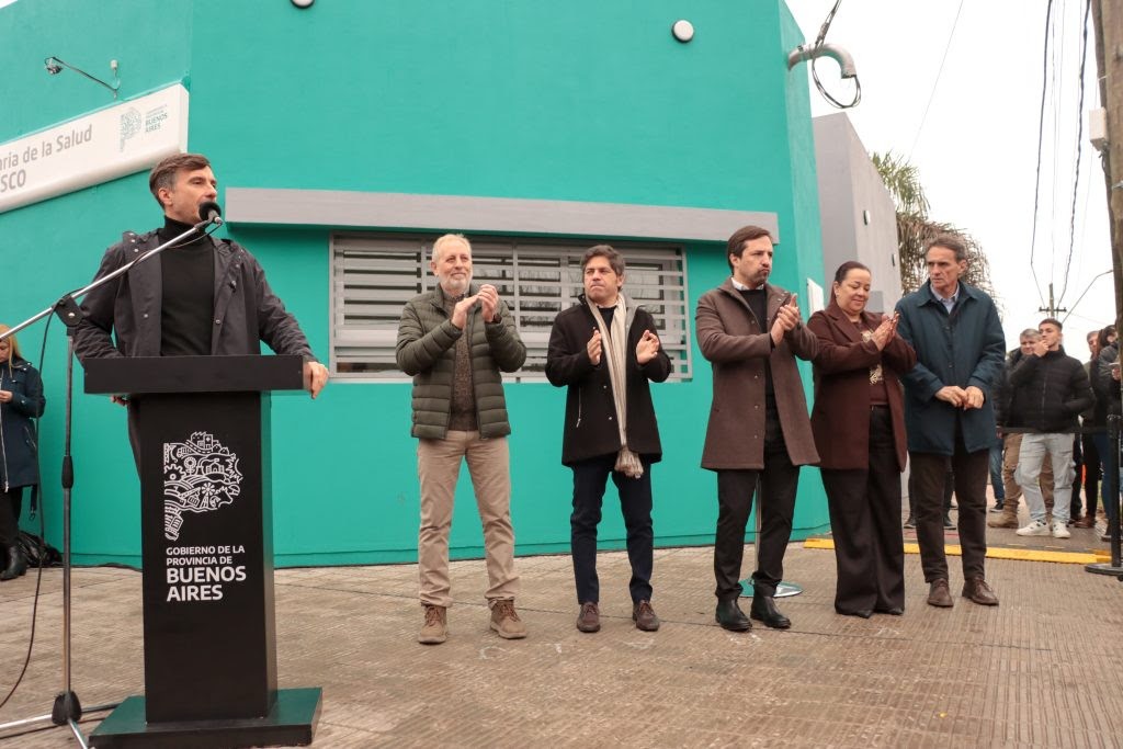 Kicillof y Ghi inauguraron un moderno centro de salud que ampliar&aacute; la atenci&oacute;n en Castelar