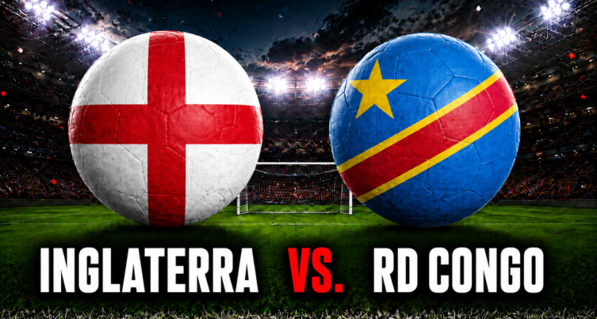 Inglaterra vs. RD Congo por el Mundial 2026: hora, formaciones y d&oacute;nde ver en vivo un cruce con aroma a batacazo