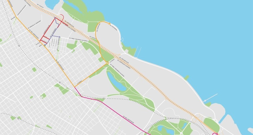 Corte total en Avenida Lugones por una obra clave en el Puente Labruna