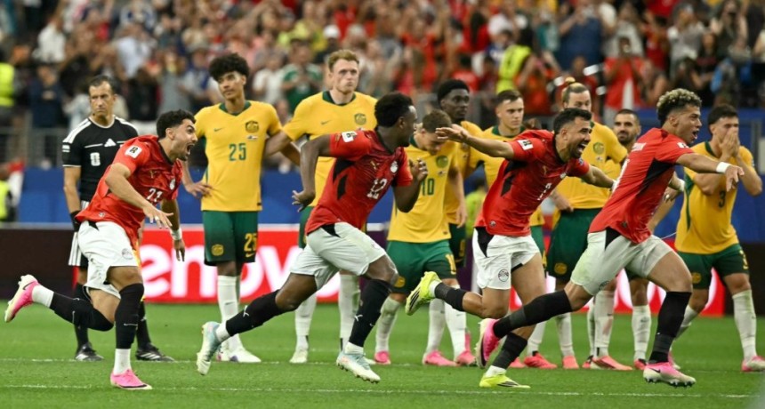 Egipto elimin&oacute; a Australia por penales y espera por Argentina o Cabo Verde en octavos del Mundial 2026