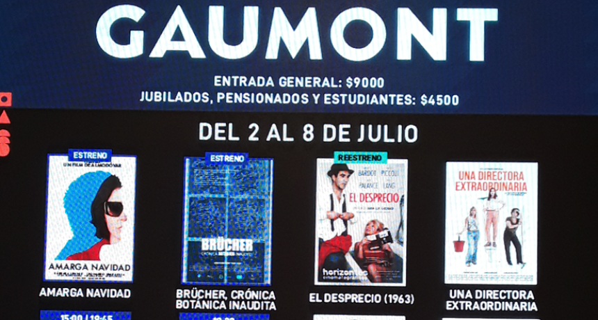 El Gaumont actualiza su cartelera con nuevos estrenos y funciones del 2 al 8 de julio