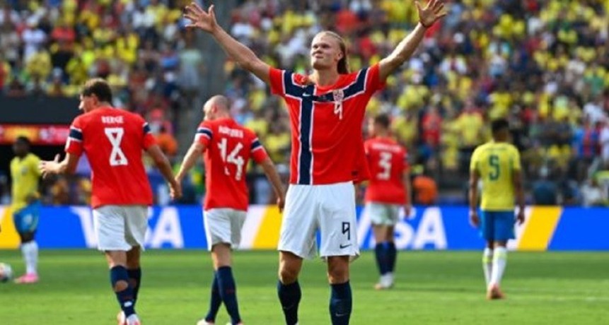 Noruega dio el golpe del Mundial: elimin&oacute; a Brasil con una noche gigante de Haaland