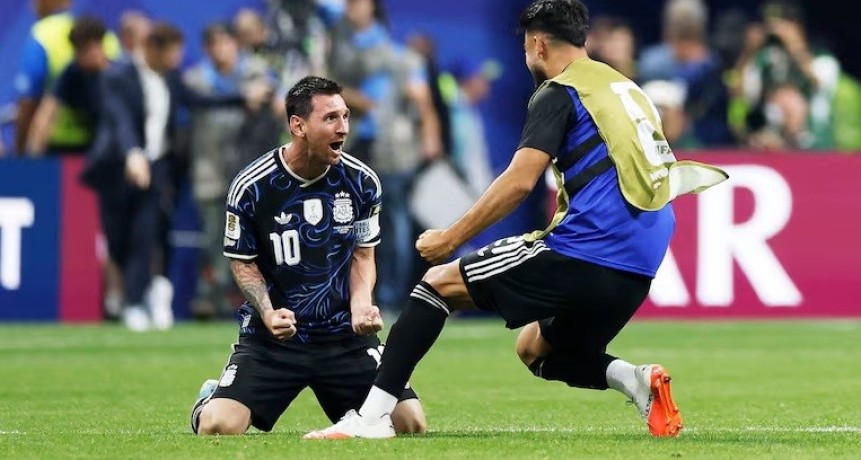 Messi le dedic&oacute; la victoria ante Inglaterra a &ldquo;la gente que la pasa mal y la vive peleando&rdquo;