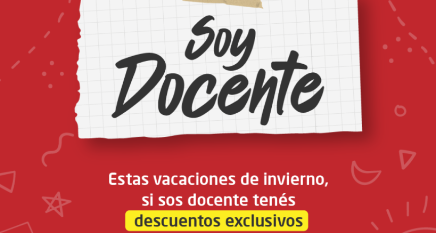 Mor&oacute;n lanz&oacute; descuentos de hasta el 30 por ciento para docentes durante las vacaciones de invierno