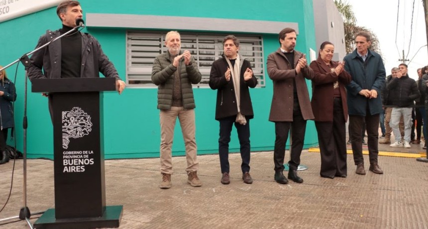 Kicillof y Ghi inauguraron un moderno centro de salud que ampliar&aacute; la atenci&oacute;n en Castelar