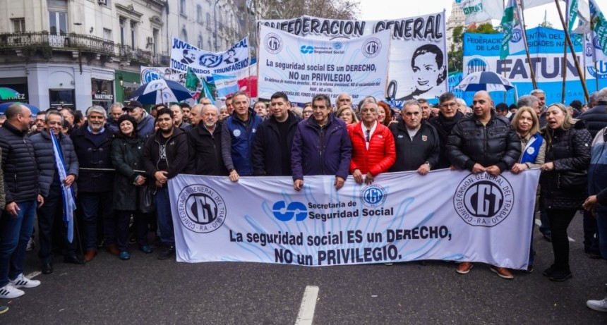 La CGT volvi&oacute; a las calles y lanz&oacute; una nueva etapa de protestas contra el ajuste de Milei