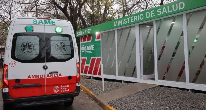 Jorge Macri inaugur&oacute; una nueva base del SAME en Liniers para acelerar la atenci&oacute;n de emergencias