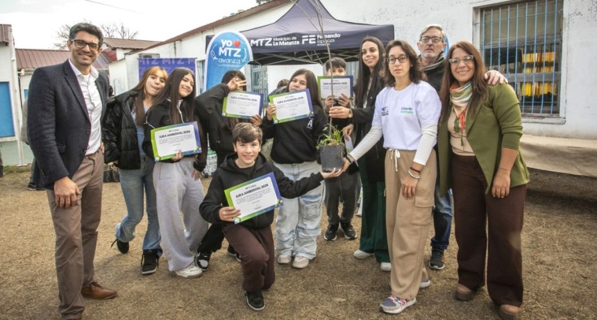 M&aacute;s escuelas de La Matanza se suman a los viveros nativos para fortalecer la educaci&oacute;n ambiental