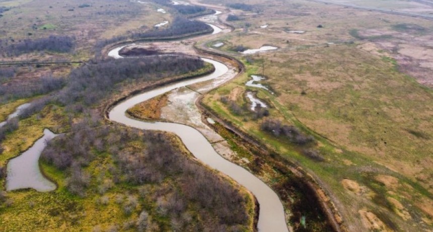 La obra que busca terminar con las inundaciones en Areco ya alcanz&oacute; el 77% de avance