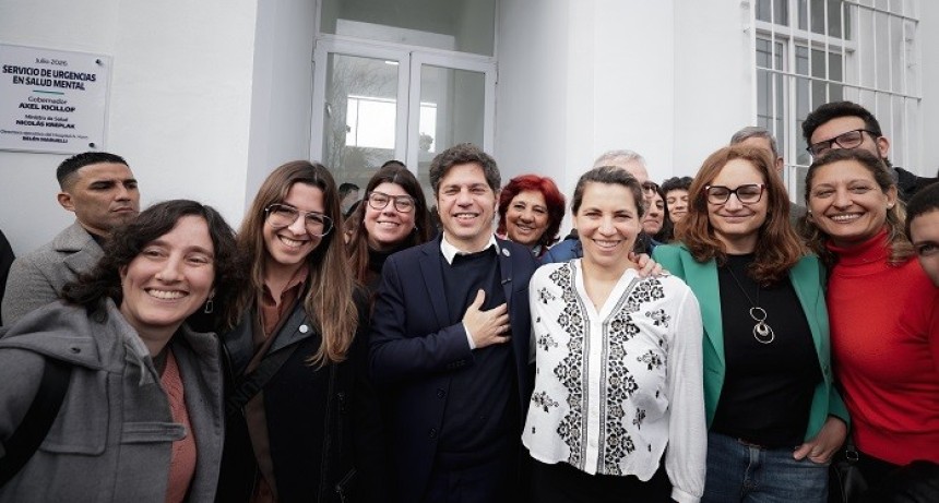 Kicillof inaugur&oacute; la nueva guardia de Salud Mental del Hospital Alejandro Korn y reforz&oacute; la atenci&oacute;n p&uacute;blica en La Plata