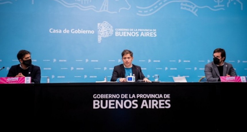 Axel Kicillof: “Gracias a la caída de los casos, 5 millones de alumnos y alumnas retomaron hoy la presencialidad cuidada”