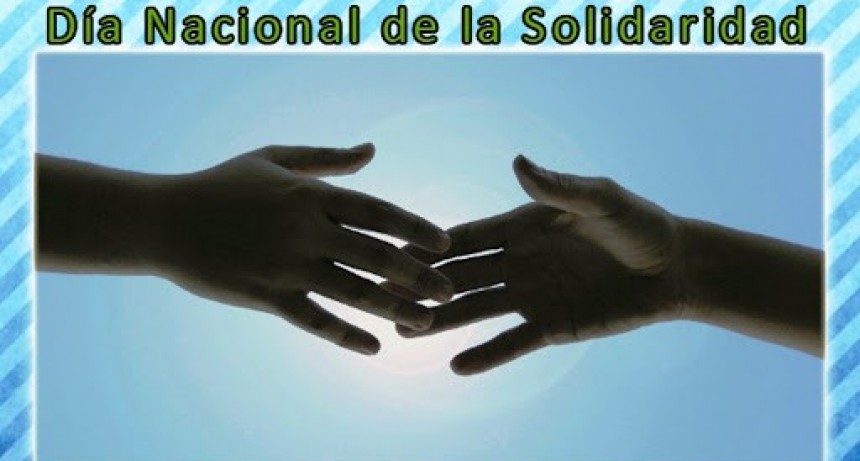 Efeméride nacional del día 26 de Agosto: Día Nacional de la Solidaridad