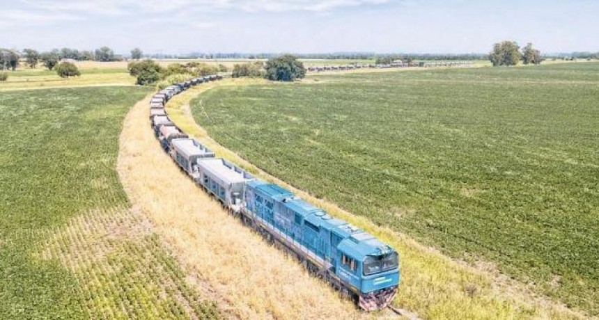 Nuevo récord: 860 mil toneladas en un mes transportadas en tren