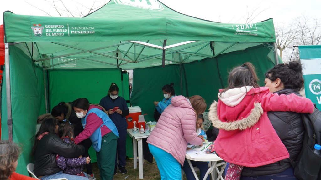 Comenzaron los Operativos de Vacunación Itinerante en Merlo