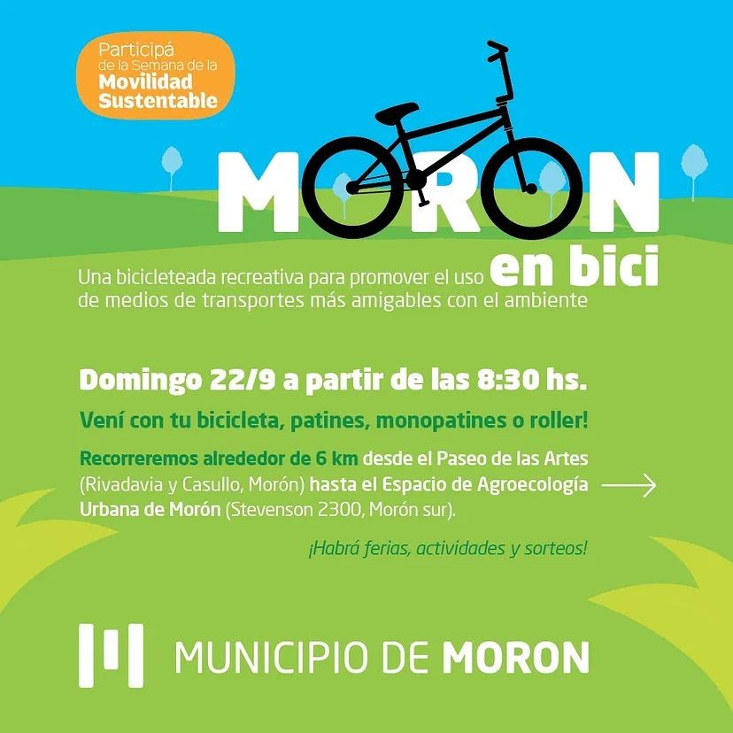 Vuelve Morón en Bici