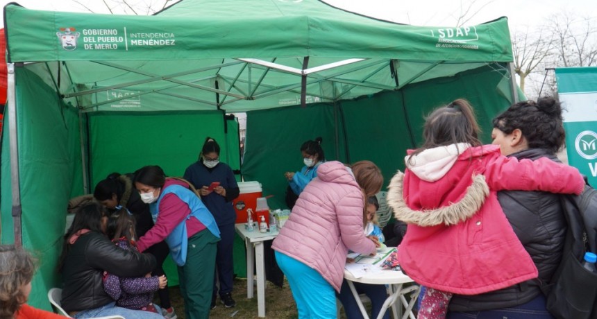 Comenzaron los Operativos de Vacunación Itinerante en Merlo