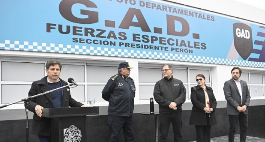 Kicillof Inaugura Nuevos Destacamentos Policiales y Entrega Equipos de Emergencia en Guernica
