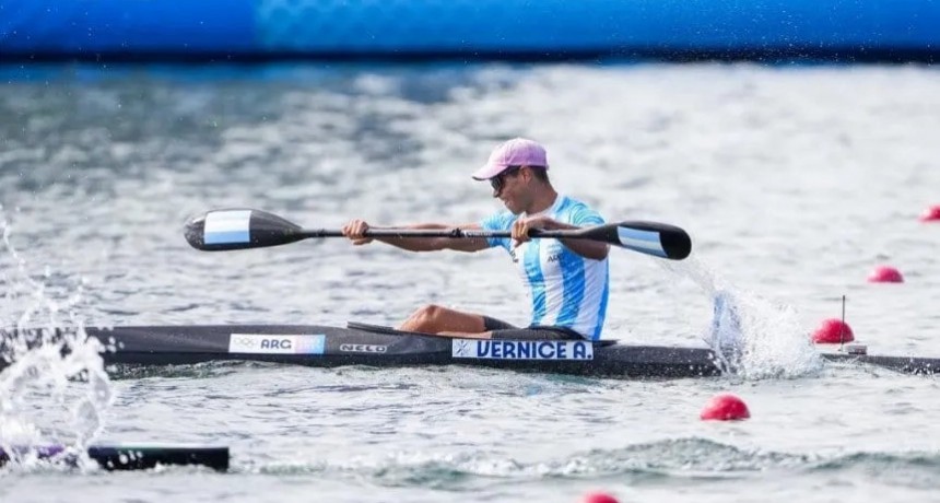 Agustín Vernice: Cuarto en la Final del Kayak 1000 Metros en París 2024