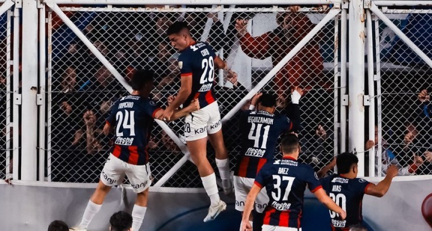 San Lorenzo y Atlético Mineiro empatan 1-1 en la ida de los octavos de final de la Copa Libertadores