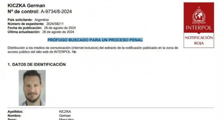 Interpol emite alerta roja para capturar al exdiputado Germán Kiczka y su hermano, acusados por pornografía infantil
