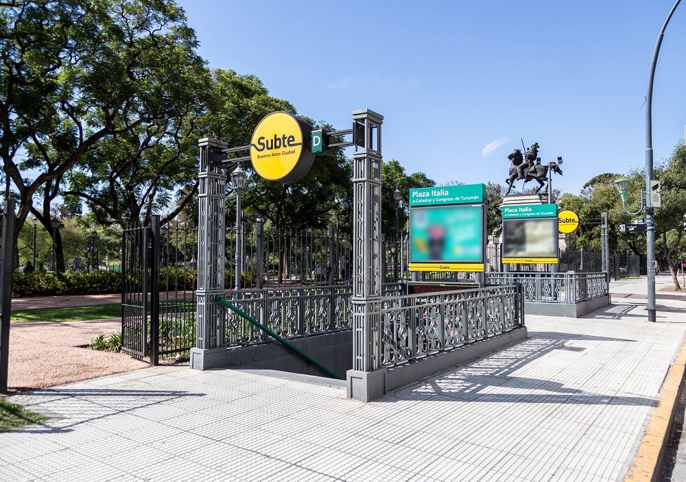 Cierran Plaza Italia por tres meses para una renovación total de la estación de la Línea D