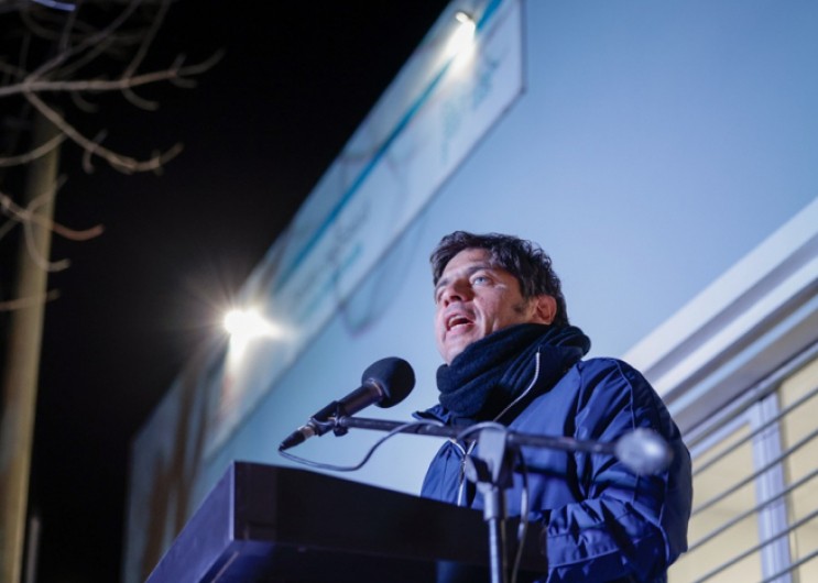 Kicillof inauguró un nuevo centro de salud en 9 de Julio y entregó una ambulancia para fortalecer el sistema sanitario