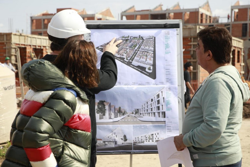 Avanza en Ciudad Evita el segundo proyecto de construcción de viviendas más grande del país