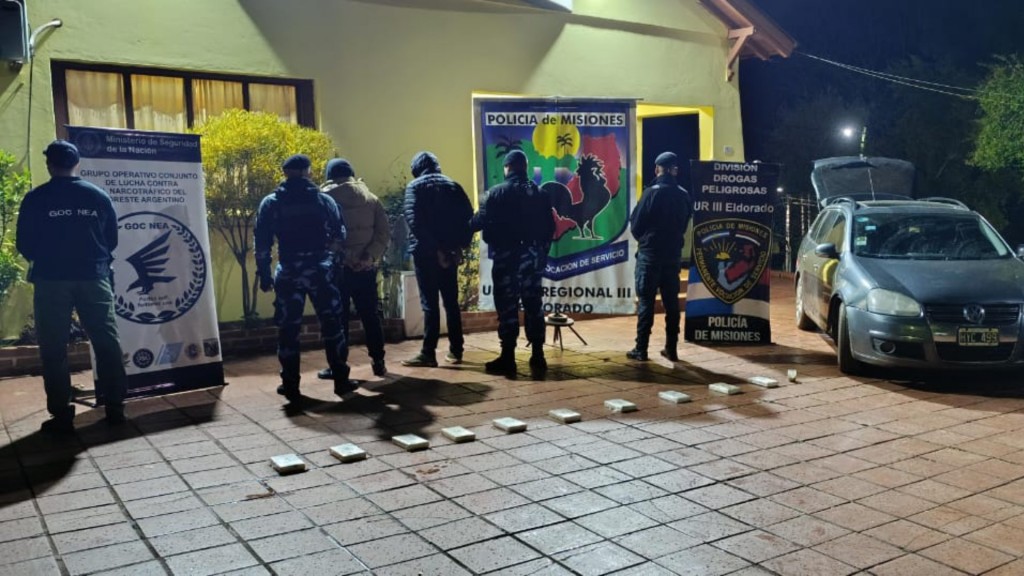 Misiones: secuestran más de 10 kilos de cocaína en un operativo conjunto del GOC-NEA