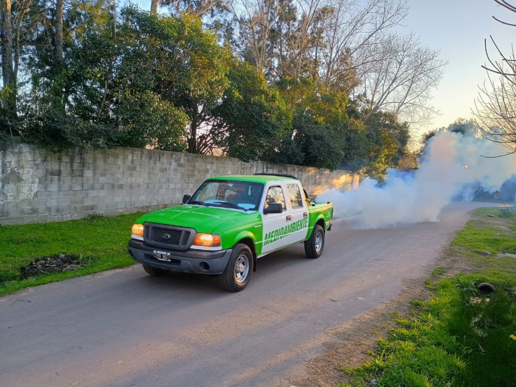 Esteban Echeverría intensifica los operativos de fumigación contra el dengue