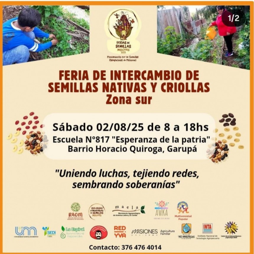 Feria de Semillas Nativas y Criollas