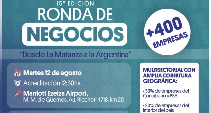 La Matanza convoca a industrias y PyMEs a una nueva ronda nacional para impulsar la producción