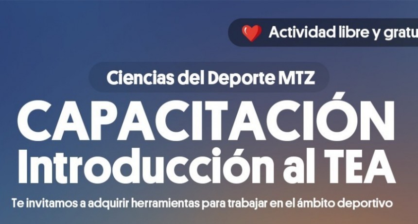 La Matanza ofrece capacitación gratuita sobre Trastorno del Espectro Autista en el deporte