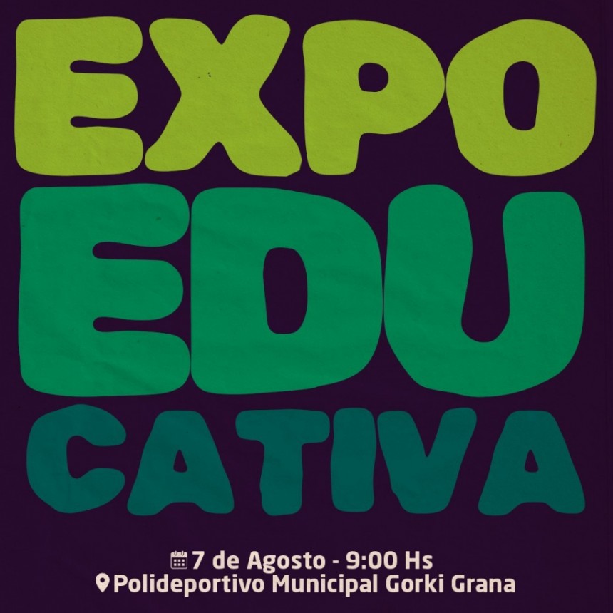Morón abre las puertas a la Expo Educativa con más de 40 instituciones y talleres para jóvenes