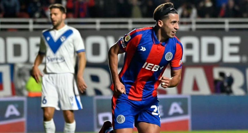 San Lorenzo venció a Vélez en un duelo intenso y se subió a la punta del Clausura