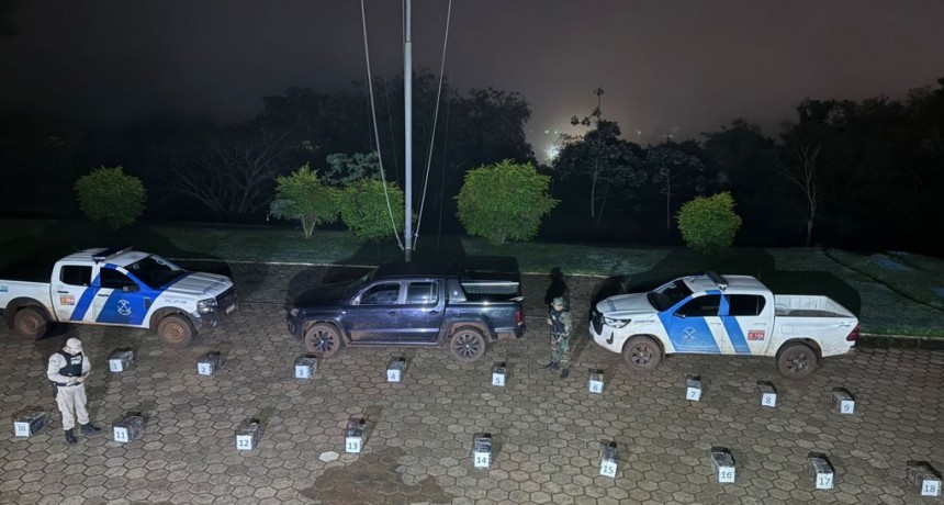 Prefectura incautó 450 kilos de marihuana valuados en más de $1.300 millones