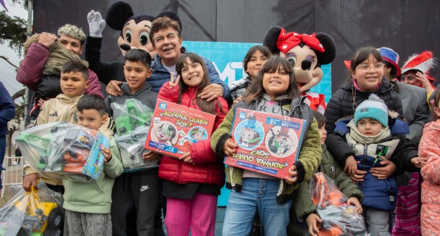 La Matanza celebró el Mes de las Infancias con más de 100 mil juguetes y shows en plazas