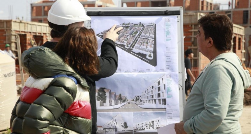 Avanza en Ciudad Evita el segundo proyecto de construcción de viviendas más grande del país