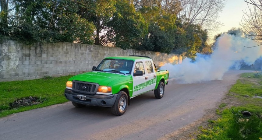 Esteban Echeverría intensifica los operativos de fumigación contra el dengue
