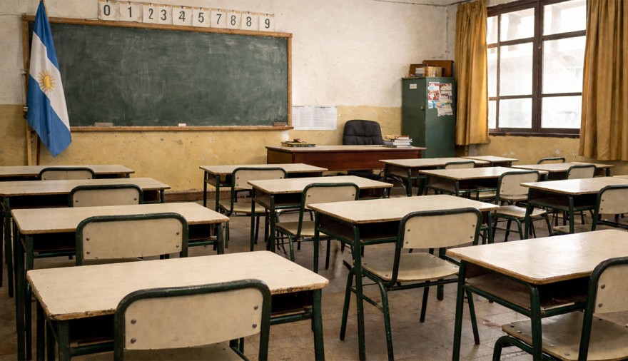 Docentes de todo el pa&iacute;s paran contra el ajuste y rechazan el proyecto oficial para reformar el sistema educativo
