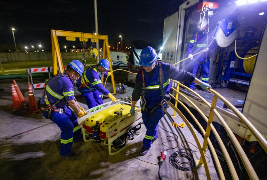 AySA continua con su Programa de Inspecci&oacute;n de R&iacute;os Subterr&aacute;neos en el Oeste y Sur del AMBA