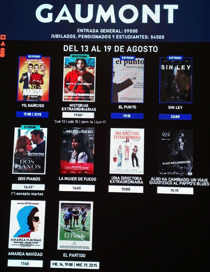 El Gaumont renueva su cartelera: estrenos, cine argentino y opciones para toda la semana