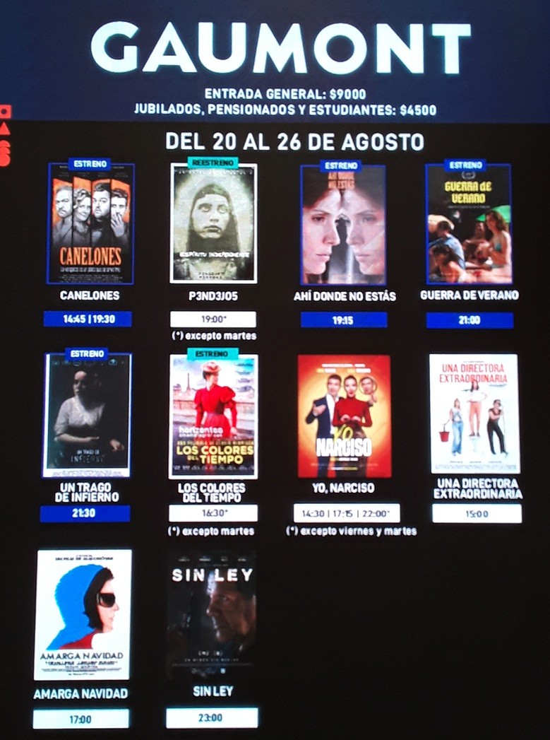 El Gaumont renueva su cartelera con estrenos y una variada selecci&oacute;n de cine argentino
