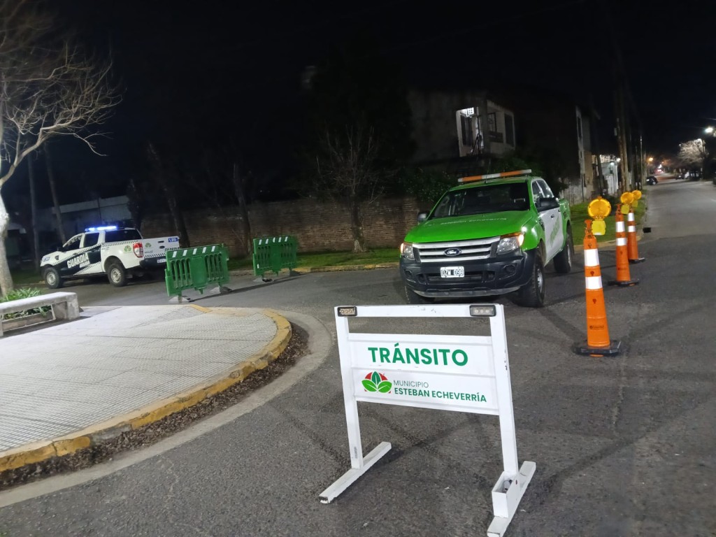 Operativos de seguridad y controles vehiculares en Monte Grande