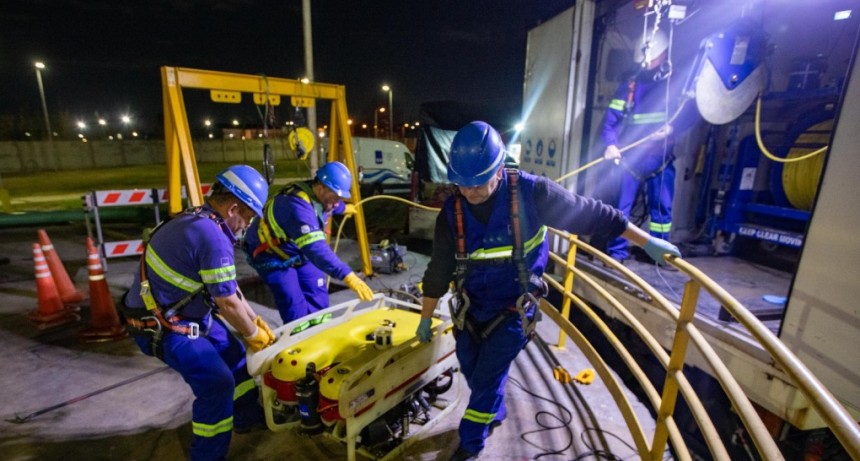 AySA continua con su Programa de Inspecci&oacute;n de R&iacute;os Subterr&aacute;neos en el Oeste y Sur del AMBA