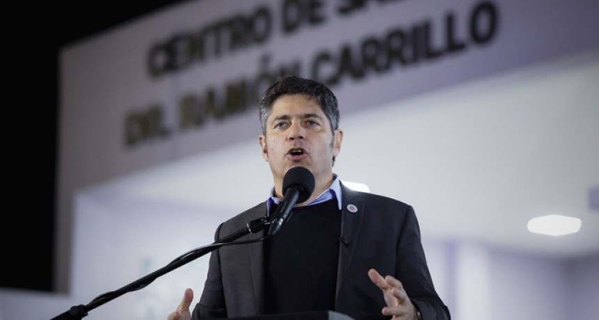 Kicillof inaugur&oacute; un nuevo centro de salud en Bol&iacute;var y cuestion&oacute; al Gobierno nacional