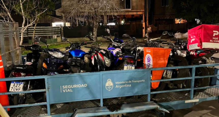 Megaoperativo en Quilmes: secuestraron 11 veh&iacute;culos durante un control sorpresa en Ezpeleta