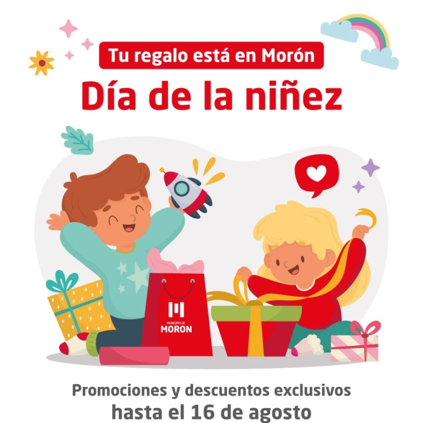 Mor&oacute;n se prepara para el D&iacute;a de la Ni&ntilde;ez: descuentos y promociones en comercios locales
