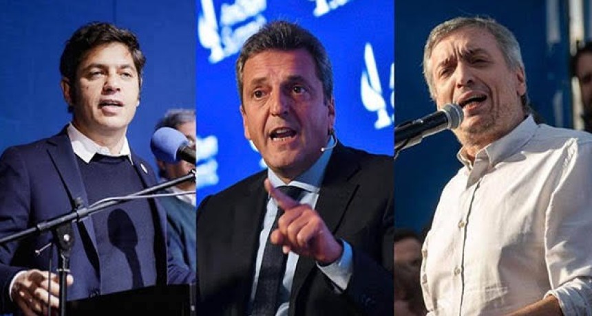 Kicillof, M&aacute;ximo y Massa acordaron una hoja de ruta para la unidad peronista hacia 2027