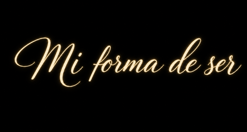 Una forma de ser